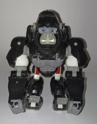 BEAST WARS OPTIMUS PRIMAL BIOCOMBAT Transformers Kenner 1996 Gorilla BLACK JACK - Immagine 1 di 4