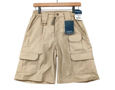 Pantalones Cortos Propper Tactical Cargo Para Hombre 27x9" (Etiqueta 30) Beige Ripstop Tech PLISADO NUEVO Foto 1 de 4