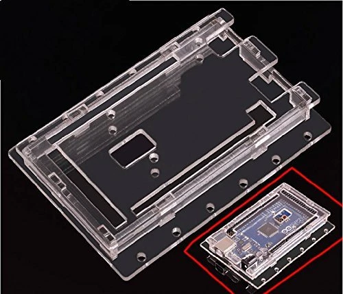Acrylic Transparent Case Shell Enclosure Gloss Box For Arduino MEGA 2560 R3