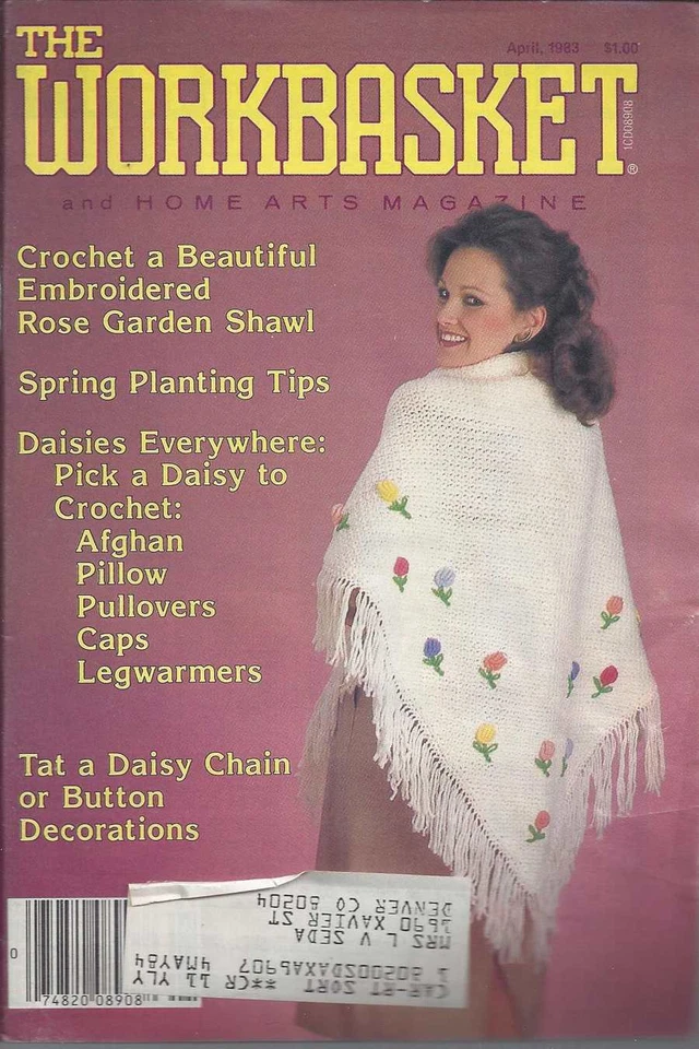 The Workbasket Knit/Crochet and Craft Magazine April 1983 - Image 1 of 1