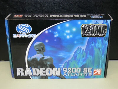 SAPPHIRE Ati Radeon 9200 Se 128MB Retro Vintage Graphic Card Collector New Boxed - Image 1 of 4