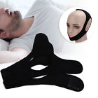 (Black Triangular Strap)Anti Snoring Strap Anti Snore Chin Strap Snore GSA