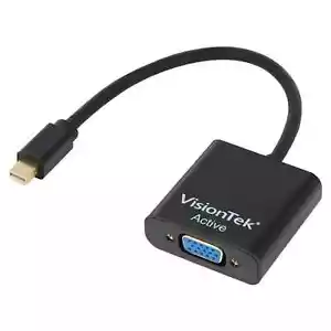 VisionTek - Mini DisplayPort to VGA Active Adapter (M/F) - 900343 - Picture 1 of 3