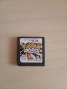 POKEMON PLATINUM VERSION, Nintendo DS, EUR PERFECTLY FUNCTIONING ONLY CARTRIDGE. - Foto 1 di 3