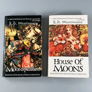 House of Moons / Moonspeaker - K.D. Wentworth PB 1995 SF Fantasy - Imagen 1 de 11