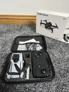 Drone Wifi 4K Front Camera Wide Angle Foldable HD with Extra Battery Grey - Picture 1 of 5