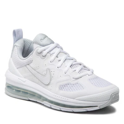 CZ1645-100 NIKE AIR MAX GENOME TRIPLE WHITE ATHLETIC SHOES VAPORMAX 360 PREMIUM - Image 1 of 2
