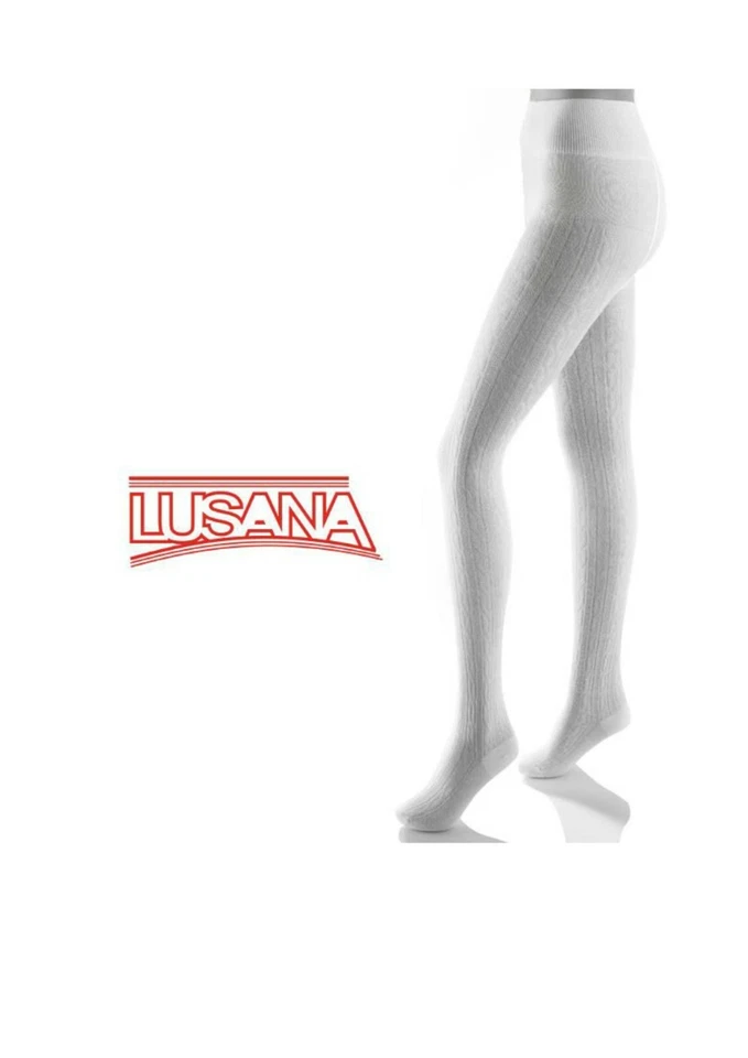 Lusana Calze da Bambino Trecce Dannie Trachtenstrumpfhose 96% Cotone - Imagem 1 de 1