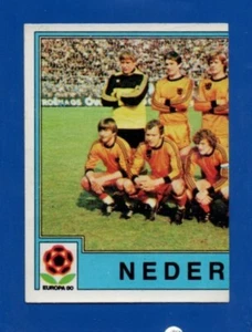 FIGURINA CALCIATORI PANINI EUROPA 80 SQUADRA NEDERLAND SX N.57 REMOVED - Foto 1 di 1