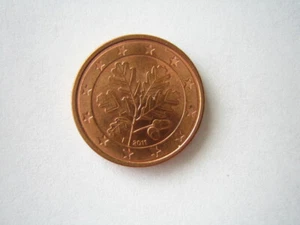 Deutschland BRD 2011 1 Münze 1cent Prägestätte F Umlauf Sehr gut erhalten - Bild 1 von 4