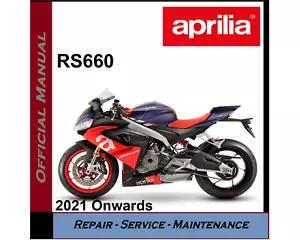 Aprilia RS660 RS 660 Werkstatt Reparatur Serviceanleitung 2021 ab USB - Bild 1 von 1