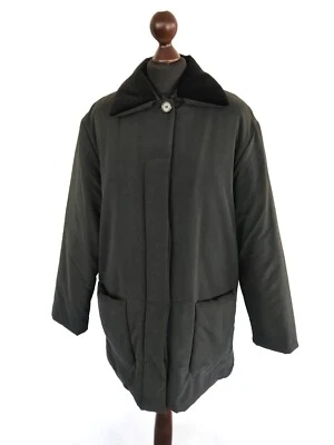 Women's BALLY Luxury Insulated Velvety Buttoned Jacket Size S-M 36 - Image 1 of 4