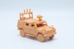 Modellino auto comando Iveco "Black Panther" stampato in 3D 1/87 Gran Bretagna kit non verniciato - Foto 1 di 3