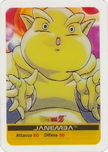 Lamincards Dragon Ball Z Edibas Serie Platino JANEMBA N 111 - Picture 1 of 2