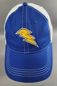 Trucker Hat Embroidered Lighting Bolt - Cotton/Polyester Mesh Baseball Cap - NWT - Picture 1 of 8