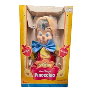 Walt Disney klassische Pinocchio Puppe Telco musikalisch animiert singen selten neu verpackt - Bild 1 von 4