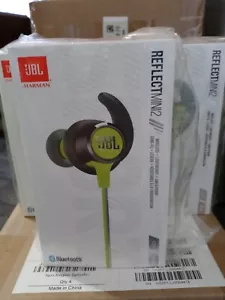 JBL Reflect Mini 2 Bluetooth Earphones Green. BRAND NEW original packaging. - Picture 1 of 2