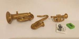 Playmobil music instrument tuba trumpet saxophone music notes - Picture 1 of 1
