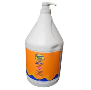 Protector solar deportivo Banana Boat de un galón Ultra FPS 50 128 OZ bomba amplio espectro - Imagen 1 de 5