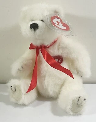 AMORE EL OSO BLANCO COMO LA NIEVE ÁTICO TESORO 1993 TY Foto 1 de 4