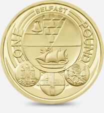 RARE BELFAST £1 ONE POUND 1 COIN 2010 CAPITAL CITY CITIES COIN HUNT ROYAL MINT