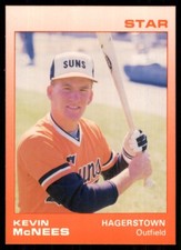 1988 Star Hagerstown Suns Kevin McNees Hagerstown Suns #11