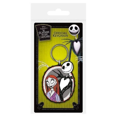 Pyramid International The Nightmare Before Christmas - Llavero Jack & Sally, Mul - Image 1 of 2