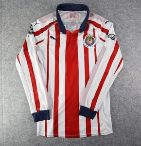 Chivas de Guadalajara Trikot Herren Small Langarm Liga MX Fußball Puma Shirt - Bild 1 von 9