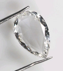 0.81 CT Lab Grown Diamond VVS1-Clarity Pear Loose Diamond For Ring - Picture 1 of 10