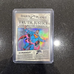 Superman - #TJBT-1 Fleer Brilliants Superman SSP (1:640)2025 RARE Truth Justice - Picture 1 of 6