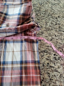 Camisa Orvis para hombre abotonada a cuadros manga larga abotonada. Etiqueta sin talla - Imagen 1 de 4