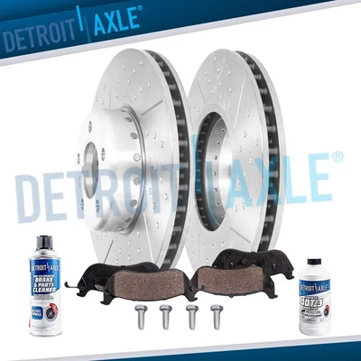 Pastillas de rotores de freno delanteros perforados para 230i 330e 330i 430i xDrive X3 X4 Z4 GR Supra Foto 1 de 4