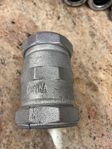 Jones Stephens Kompressionskupplung langes Muster Temperguss 2" IPS x 4-1/2" - Bild 1 von 3