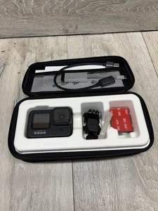 Paquete de cámara de acción GoPro HERO9 negra estuche de video 5K montaje cable USB accesorios - Imagen 1 de 13