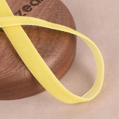 Lote de 10 yardas 3/8" (10 mm) cinta de terciopelo flocada costura recorte banda decoración hágalo usted mismo Foto 1 de 4