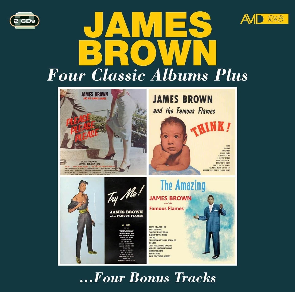 James Brown Four Classic Albums Plus (CD) Album - Bild 1 von 1