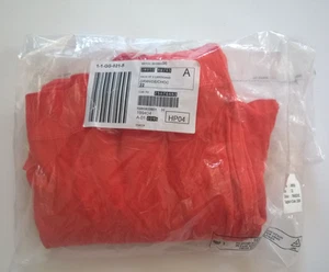 Ladies Orange V Neck Button Top 100% Cotton Being Casual Plus Size 22 BNWT - Picture 1 of 7