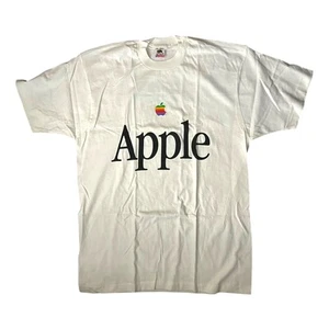 Camiseta Apple Computer Arco Iris Puntada Única De Colección Nueva Macworld Boston XL - Imagen 1 de 4
