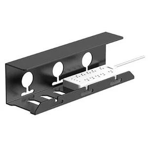 Under Desk Cable Management Metal Cable Tray Under Desk with Clamp Strip2961 - Afbeelding 1 van 7