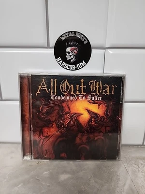 All Out War -Condemned To Suffer -CD- 2003 Metalcore Hardcore - Image 1 of 4