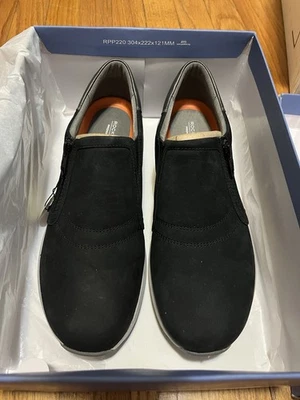 Mujer Talla 9.5 Rockport Prowalker Sin Cordones Negro CI0078 Nuevo Foto 1 de 4