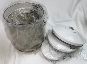 FoodSaver Juego de 3 Botes para Aspiradora 3/4Qt, 1.5Qt, 2.5Qt Nuevo Sin Caja Tilia 2001 Sellador - Imagen 1 de 3
