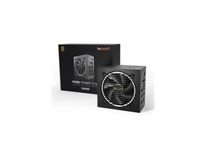 be quiet! Pure Power 12 M 1000W ATX 3.0 Zasilacz | Wydajność 80+ złota | - Zdjęcie 1 z 4