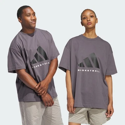 adidas men adidas Basketball Tee (Gender Neutral) - Image 1 of 4