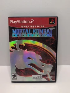 Mortal Kombat: Armageddon (Sony PlayStation 2, 2006) CIB Neuwertig Disc - Bild 1 von 3