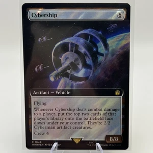 Cybership (Extended Art) (Surge Foil) - Universes Beyond: Doctor Who - 1049 NM - Picture 1 of 2