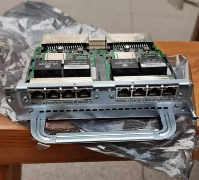 CISCO NM-8CE1T1-PRI 8 port channelized T1/E1 and PRI network module - Image 1 of 4