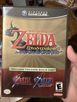 GameCube; The Legend of Zelda: The Wind Waker, Ocarina Master Quest, w/ Manual - Image 1 of 4