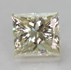 0.43 Carat K SI1 Princess Natural Enhanced Loose Diamond 4.22X3.87mm W VIDEO - Foto 1 di 3
