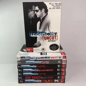 Underbelly 1 2 3 4 5 6 Fat Tony & Co And Files Series Set DVD Region 4 Free Post - Picture 1 of 8